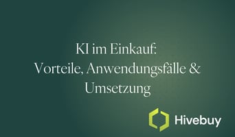 KI im EInkauf