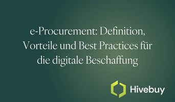 e-Procurement Definition